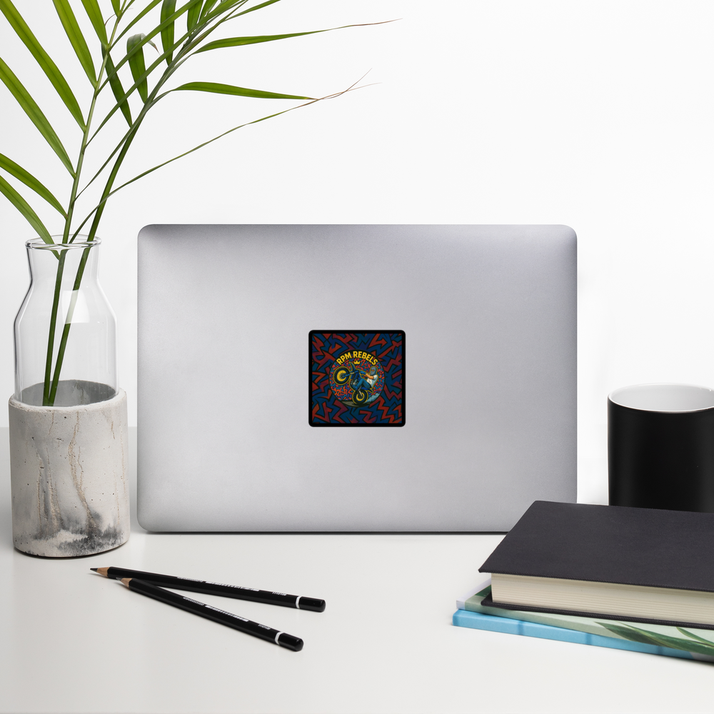 RPM Rebels Bubble-free stickers