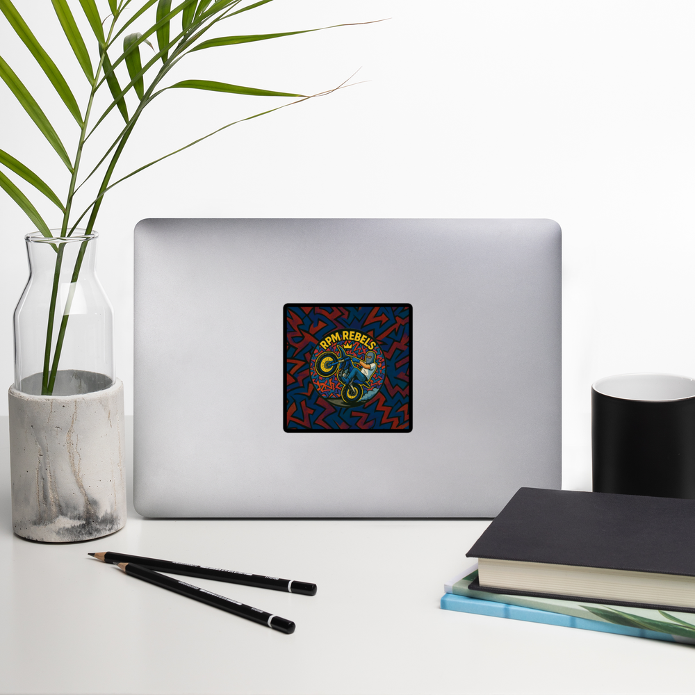 RPM Rebels Bubble-free stickers