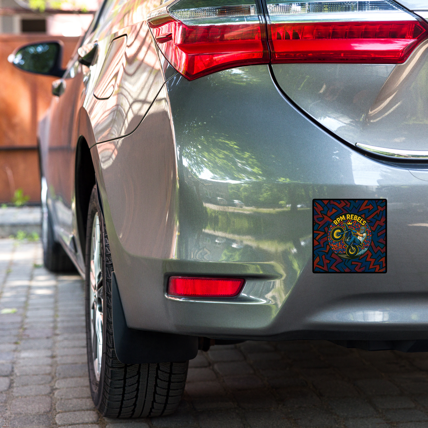 RPM Rebels Bubble-free stickers